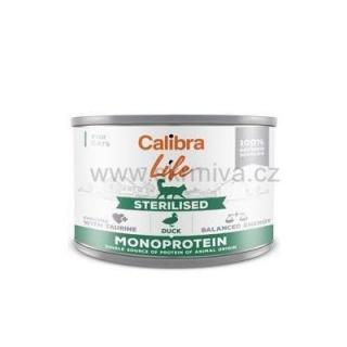 Calibra Cat Life konz.Sterilised Duck 200g