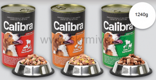 Calibra Dog konz.Turk,chick&pasta in jelly 1240g