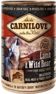 Carnilove Wild Meat Lamb & Wild Boar 400g