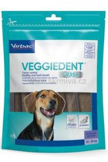 CET Veggiedent Fresh M 15 ks žvýkací plátky