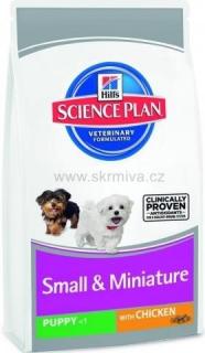 Hill's Canine Dry SP Puppy Small&Mini Chicken 1,5kg