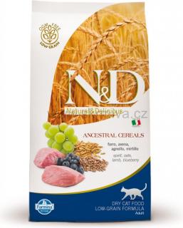 N&D LG CAT Adult Lamb & Blueberry 1,5kg