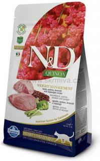 N&D Quinoa CAT Weight Management Lamb & Broccoli 5kg