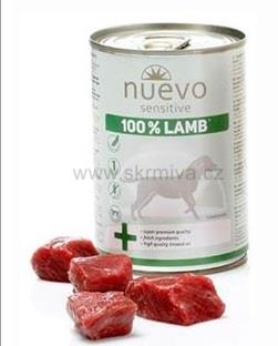 Nuevo pes Sensitive Jehněčí Monoprotein konz.400g