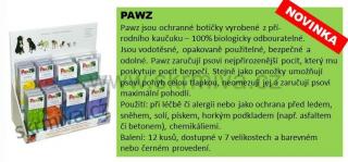 PAWZ - ochranné návleky/botičky 12ks vel.L - černé