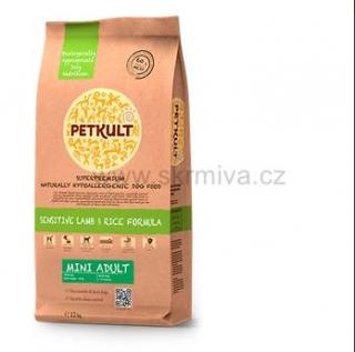 Petkult Dog Adult Mini lamb&rice 12kg