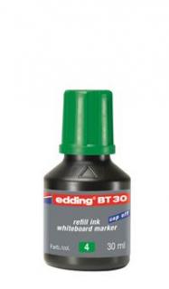 Náhradní inkoust edding BT30 (30 ml) na tabule, s kapátkem - ZELENÝ