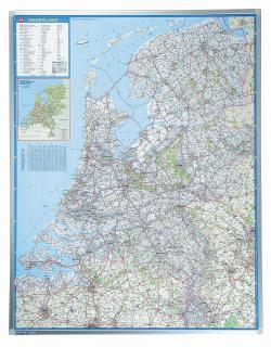 PROFESSIONAL automapa Holandska 130x101 cm