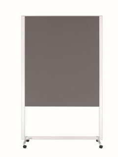 PROFESSIONAL mobilní workshop tabule 150x120 cm šedá