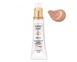 make-up mineral 10 Liquid Powder Mineral Foundation Golden Rose