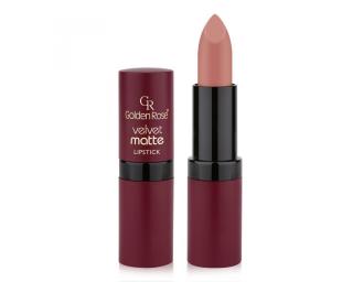 Rtěnka GR Velvet Matte 01 Lipstick Golden Rose