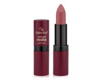 Rtěnka GR Velvet Matte 16 Lipstick Golden Rose