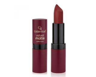 Rtěnka GR Velvet Matte 22 Lipstick Golden Rose