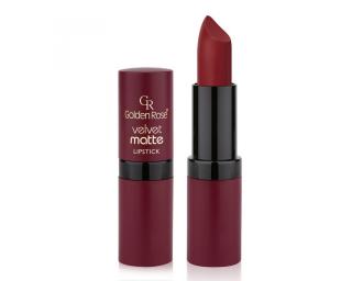 Rtěnka GR Velvet Matte 25 Lipstick Golden Rose