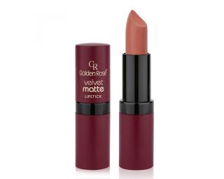 Rtěnka GR Velvet Matte 27 Lipstick Golden Rose