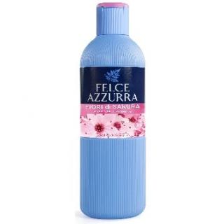 Tělový mycí gel Felce Azzurra -Květy Sakura, 650ml