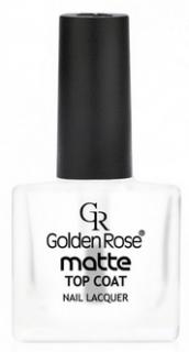 Top Coat - Matte matný lak Golden Rose