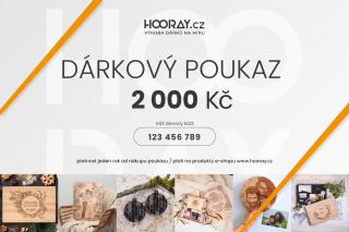 Dárkový poukaz 2000 Kč