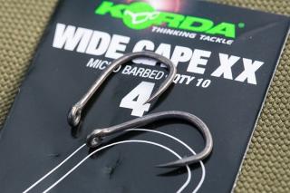 KORDA Wide Gape XX háčky 10ks vel. č. 4