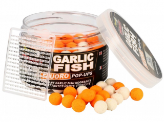 Plovoucí boilies Fluo STARBAITS Garlic Fish 80g 14mm
