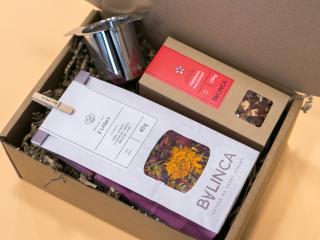 Dárkový box: Z lásky 3. varianta: Z lásky, Třešňová maličkost, sítko