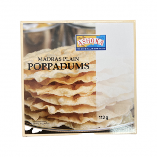 Ashoka Madras Poppadums 112g