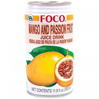 Foco Mango & Passion Fruit 350Ml