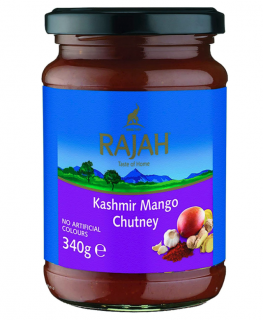 Rajah Kashmir mango chutney 340g