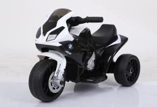 Dětská elektrická trojkolka BMW S1000 RR Barva: Bílá