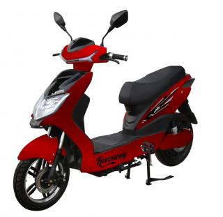 Elektrický motocykl RACCEWAY E-FICHTL, BOX ZDARMA Barva: červená, baterie: Olověná Pb 20Ah, dojezd 40 - 65 km