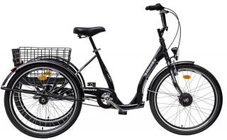 Elektro Tříkolka LIBERTY e-COMFY STEEL 36V Barva: fialová, baterie Li-ion: 17,5Ah, Dojezd 80 - 100km