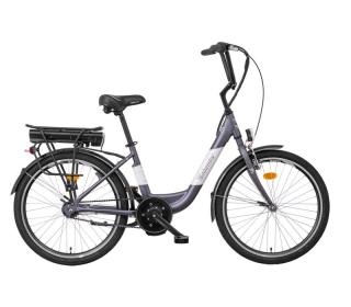 elektrokolo LIBERTY e-RUE NEXUS 7spd BB 24" 2023 Barva: antracitová, Modifikácia akumulátor nosičový: Bez modifikácie, Velikost: 15"