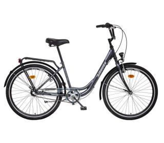 Jízdní kolo LIBERTY AVENUE 3 SPD 26" 2025 Barva: antracitová, Velikost: 16"