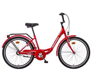 Jízdní kolo LIBERTY AVENUE 3 SPD 26" 2025 Barva: červená, Velikost: 16"