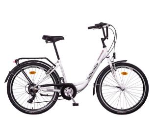 Jízdní kolo LIBERTY AVENUE 6 SPD 26" 2025 Barva: biela, Velikost: 16"
