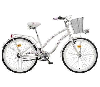 Jízdní kolo LIBERTY BUTTERFLY 3 spd 24" 2025 Barva: biela, Velikost: 13"