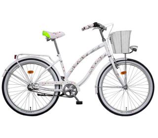 Jízdní kolo LIBERTY BUTTERFLY 3 spd 26" 2025 Barva: biela, Velikost: 17"