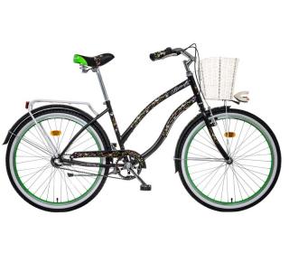 Jízdní kolo LIBERTY BUTTERFLY 3 spd 26" 2025 Barva: čierna, Velikost: 20,5"