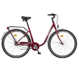Jízdní kolo LIBERTY CLASSIC 3 SPD 28" 2025 Barva: červená, Velikost: 18"