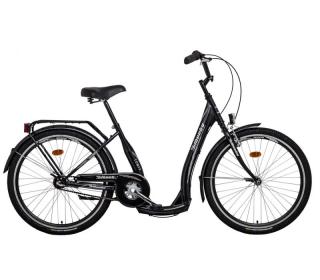 Jízdní kolo LIBERTY COMFY 26" 3spd Barva: antracitová, Velikost: 16"