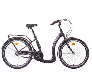 Jízdní kolo LIBERTY COMFY AL 26" 1spd 2025 Barva: čierna matná, Velikost: 16"