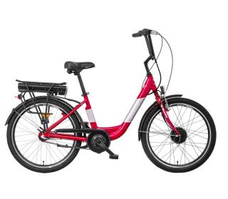 Jízdní kolo LIBERTY e-RUE 24" NEXUS 3/7spd 2025 Barva: ružová, Modifikácia akumulátor nosičový: Bez modifikácie, Velikost: 15"