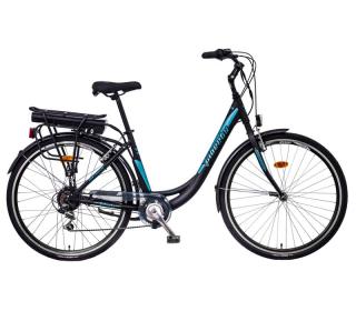 Jízdní kolo LIBERTY e-STRADA 6spd 36V zadní motor Varianta: Barva: antracitová, Modifikácia akumulátor nosičový: Akumulátor COMPACT 36V 14Ah,…