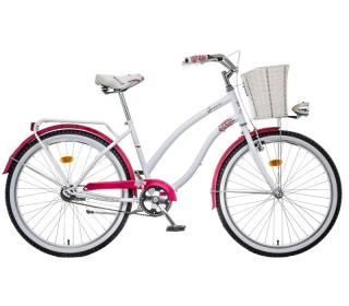 Jízdní kolo  LIBERTY GRACE 1 SPD 26"  2025 Barva: biela, Velikost: 17"