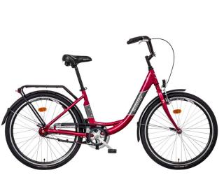 Jízdní kolo LIBERTY LIBERTY VIA 26" 1spd 26" 2025 Barva: červená, Velikost: 16"