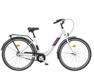 Jízdní kolo LIBERTY STRADA 28" 1spd 2025 Barva: antracitová, Modifikácia vidlica odpružená: vidlica SUNTOUR CR-7V 28" biela, Velikost: 19"
