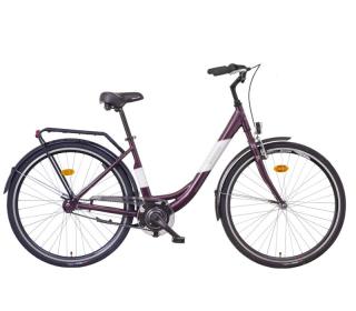 Jízdní kolo LIBERTY STRADA 28" 1spd 2025 Barva: fialová, Velikost: 18"