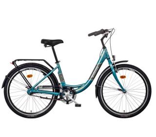 Jízdní kolo LIBERTY VIA 26" 7SPD NEXUS 2025 Barva: Tyrkysová, Velikost: 16"