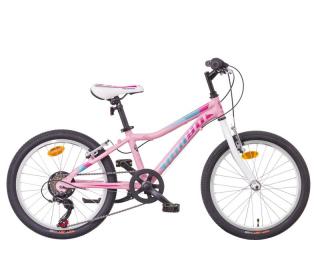 Jízdní kolo  MAYO 20" BASIC 6spd 20" 2024 Barva: ružová, Velikost: 11"