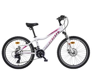 Jízdní kolo MAYO 24" FIT D 2023 24" 2024 Barva: biela-ružová, Velikost: 13"